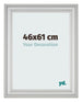 Photo Frame 46x61cm Silver Matte MDF Lazio Front Size | Yourdecoration.co.uk