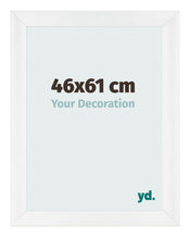 Photo Frame 46x61cm White Vintage MDF Pisa Front Size | Yourdecoration.co.uk