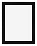 Photo Frame 48x64cm Black Silver Polished MDF Pisa Front | Yourdecoration.co.uk
