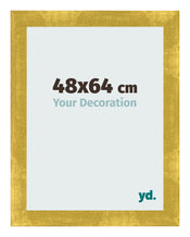 Photo Frame 48x64cm Gold Vintage MDF Pisa Front Size | Yourdecoration.co.uk