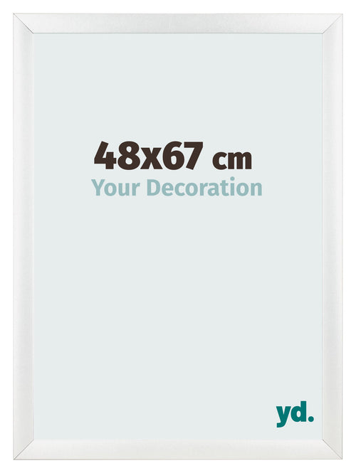 Photo Frame 48x67cm White Vintage MDF Pisa Front Size | Yourdecoration.co.uk