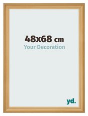 Photo Frame 48x68cm Pine Woodgrain MDF Lazio Front Size | Yourdecoration.co.uk