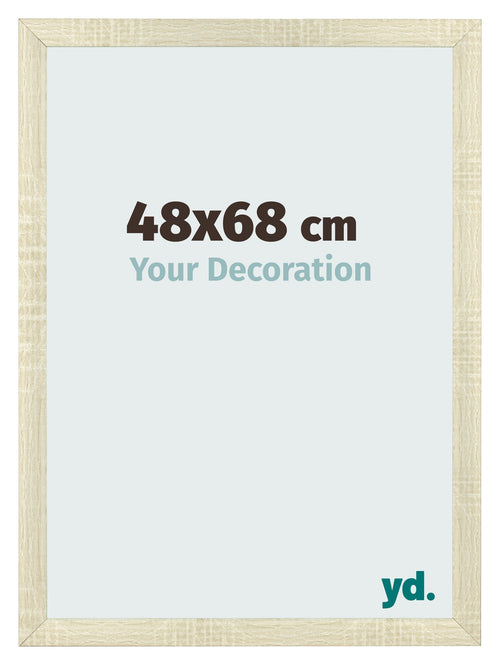 Photo Frame 48x68cm Sonoma Oak MDF Pisa Front Size | Yourdecoration.co.uk