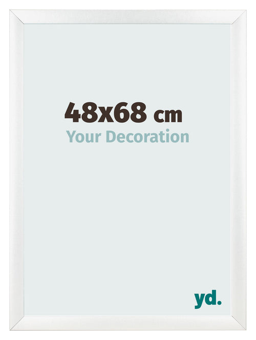 Photo Frame 48x68cm White Vintage MDF Pisa Front Size | Yourdecoration.co.uk