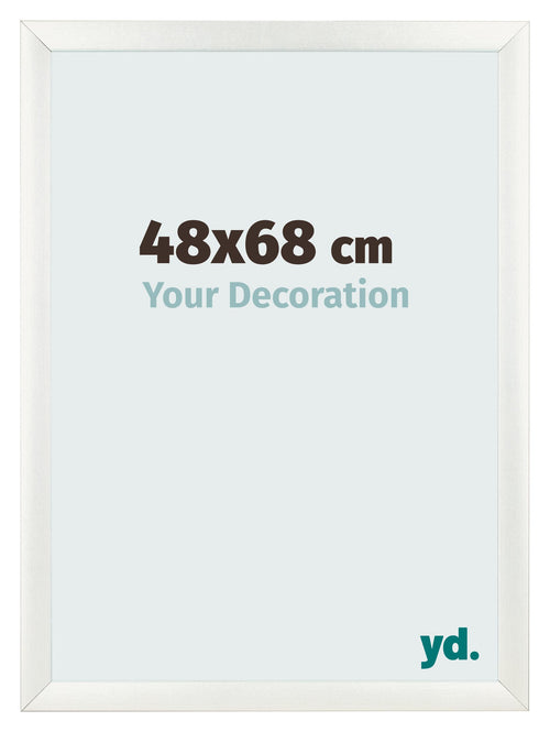 Photo Frame 48x68cm White Vintage MDF Pisa Front Size | Yourdecoration.co.uk