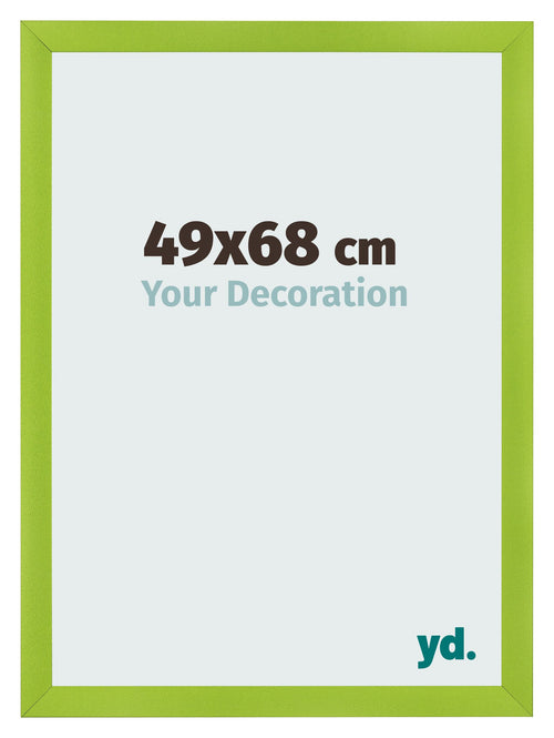 Photo Frame 49x68cm Green MDF Pisa Front Size | Yourdecoration.co.uk