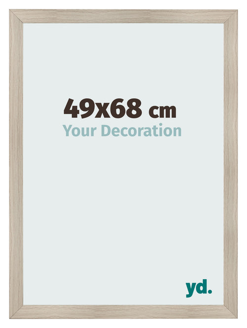 Photo Frame 49x68cm Oak Rustic MDF Pisa Front Size | Yourdecoration.co.uk