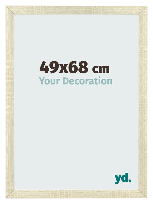 Photo Frame 49x68cm Sonoma Oak MDF Pisa Front Size | Yourdecoration.co.uk