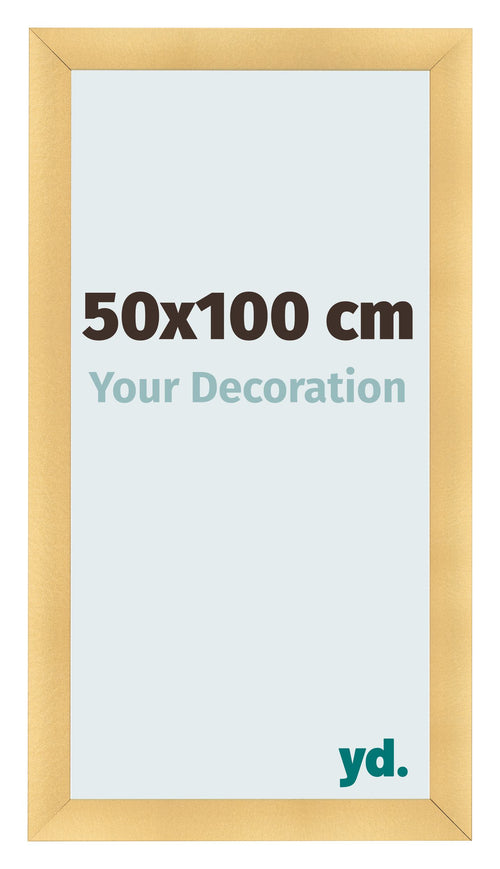 Photo Frame 50x100cm Gold Vintage MDF Pisa Front Size | Yourdecoration.co.uk