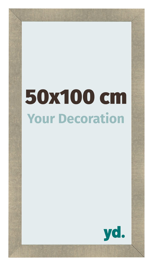Photo Frame 50x100cm Gold Vintage MDF Pisa Front Size | Yourdecoration.co.uk