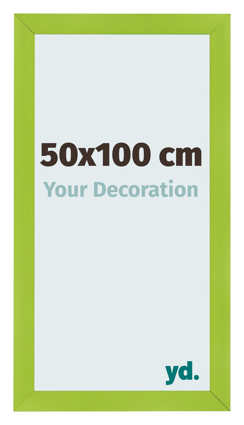 Photo Frame 50x100cm Green MDF Pisa Front Size | Yourdecoration.co.uk