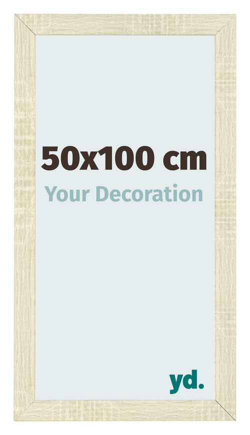 Photo Frame 50x100cm Sonoma Oak MDF Pisa Front Size | Yourdecoration.co.uk