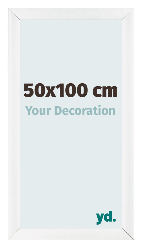 Photo Frame 50x100cm White Vintage MDF Pisa Front Size | Yourdecoration.co.uk