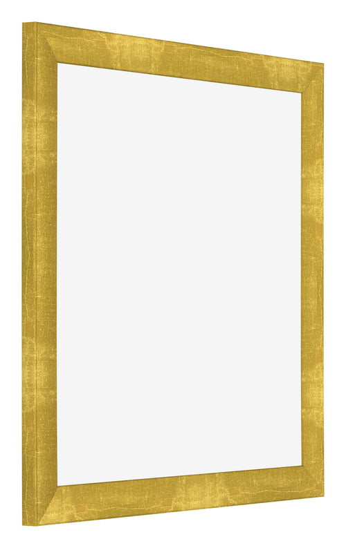 Photo Frame 50x50cm Gold Vintage MDF Pisa Front Oblique | Yourdecoration.co.uk
