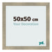 Photo Frame 50x50cm Gold Vintage MDF Pisa Front Size | Yourdecoration.co.uk