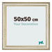 Photo Frame 50x50cm Metallic Gloss MDF Lazio Front Size | Yourdecoration.co.uk