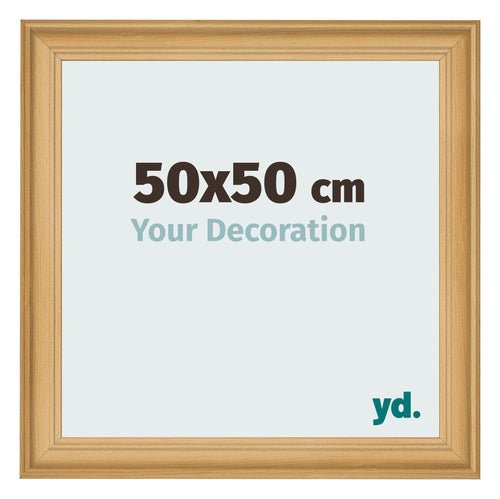 Photo Frame 50x50cm Pine Woodgrain MDF Lazio Front Size | Yourdecoration.co.uk