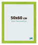 Photo Frame 50x60cm Green MDF Pisa Front Size | Yourdecoration.co.uk