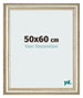 Photo Frame 50x60cm Metallic Gloss MDF Lazio Front Size | Yourdecoration.co.uk