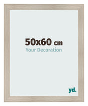 Photo Frame 50x60cm Oak Rustic MDF Pisa Front Size | Yourdecoration.co.uk