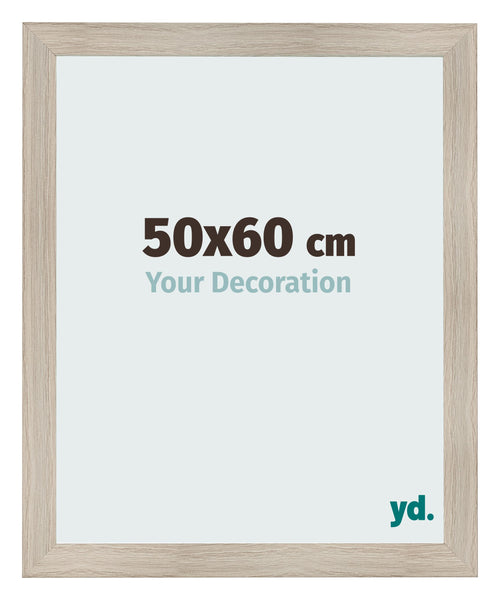 Photo Frame 50x60cm Oak Rustic MDF Pisa Front Size | Yourdecoration.co.uk