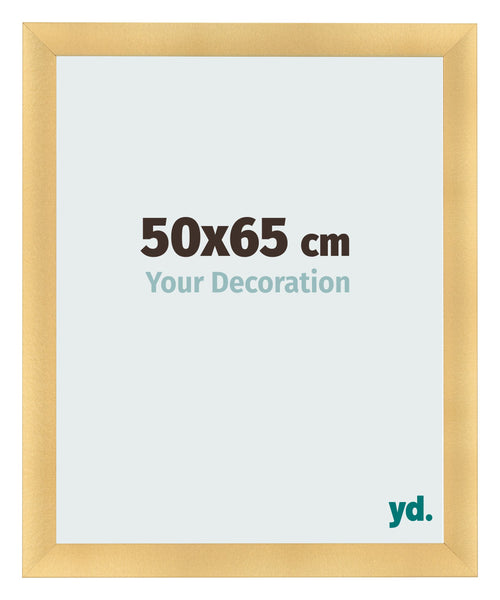 Photo Frame 50x65cm Gold Vintage MDF Pisa Front Size | Yourdecoration.co.uk