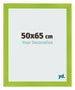 Photo Frame 50x65cm Green MDF Pisa Front Size | Yourdecoration.co.uk