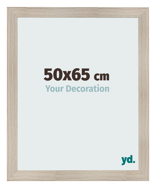 Photo Frame 50x65cm Oak Rustic MDF Pisa Front Size | Yourdecoration.co.uk