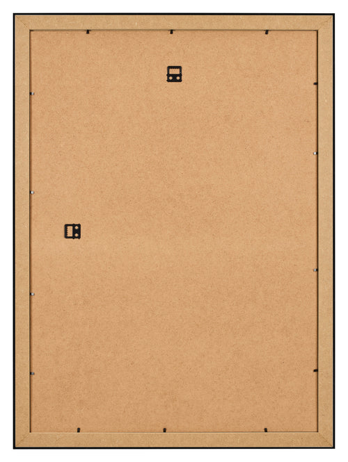 Photo Frame 50x70cm Black Silver Polished MDF Pisa Back | Yourdecoration.co.uk