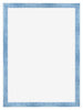 Photo Frame 50x70cm Clear Blue Swept MDF Pisa Front | Yourdecoration.co.uk