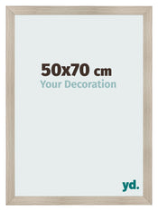 Photo Frame 50x70cm Oak Rustic MDF Pisa Front Size | Yourdecoration.co.uk