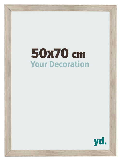 Photo Frame 50x70cm Oak Rustic MDF Pisa Front Size | Yourdecoration.co.uk
