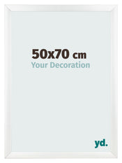 Photo Frame 50x70cm White Vintage MDF Pisa Front Size | Yourdecoration.co.uk
