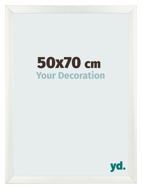 Photo Frame 50x70cm White Vintage MDF Pisa Front Size | Yourdecoration.co.uk