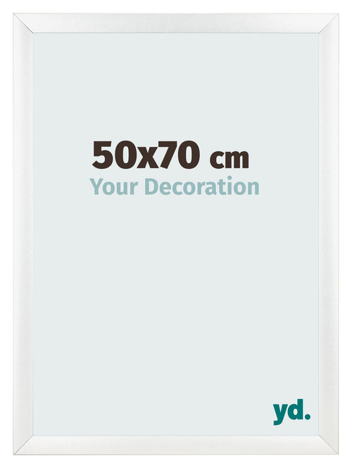 Photo Frame 50x70cm White Vintage MDF Pisa Front Size | Yourdecoration.co.uk