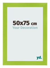 Photo Frame 50x75cm Green MDF Pisa Front Size | Yourdecoration.co.uk