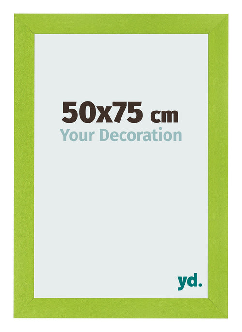 Photo Frame 50x75cm Green MDF Pisa Front Size | Yourdecoration.co.uk