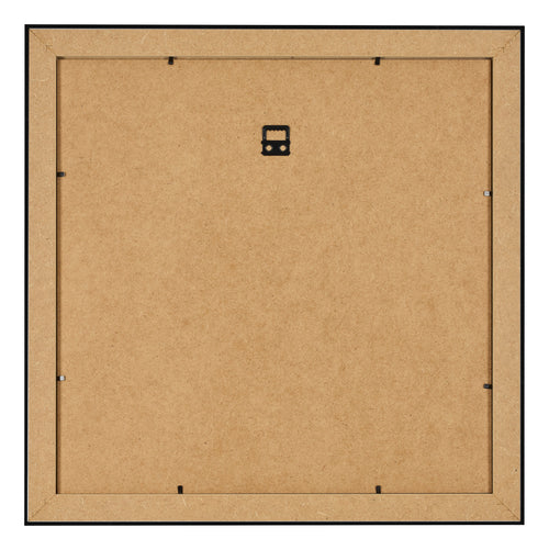 Photo Frame 55x55cm Black Silver Polished MDF Pisa Back | Yourdecoration.co.uk