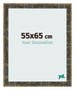 Photo Frame 55x65cm Blue Gold Melange MDF Pisa Front Size | Yourdecoration.co.uk