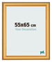Photo Frame 55x65cm Gold Matte MDF Lazio Front Size | Yourdecoration.co.uk