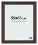 Photo Frame 55x65cm Oak Dark MDF Lazio Front Size | Yourdecoration.co.uk
