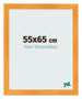 Photo Frame 55x65cm Orange MDF Pisa Front Size | Yourdecoration.co.uk