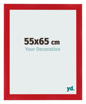 Photo Frame 55x65cm Red MDF Pisa Front Size | Yourdecoration.co.uk