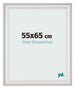 Photo Frame 55x65cm White Swept MDF Lazio Front Size | Yourdecoration.co.uk