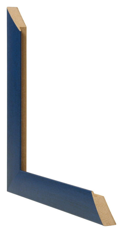 Photo Frame 56x71cm Dark Blue Swept MDF Pisa Detail Intersection | Yourdecoration.co.uk