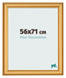 Photo Frame 56x71cm Gold Matte MDF Lazio Front Size | Yourdecoration.co.uk