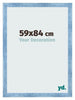 Photo Frame 59x84cm Clear Blue Swept MDF Pisa Front Size | Yourdecoration.co.uk