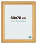 Photo Frame 60x70cm Gold Matte MDF Lazio Front Size | Yourdecoration.co.uk