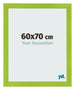 Photo Frame 60x70cm Green MDF Pisa Front Size | Yourdecoration.co.uk