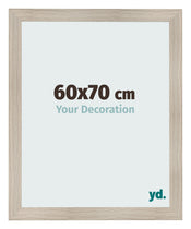 Photo Frame 60x70cm Oak Rustic MDF Pisa Front Size | Yourdecoration.co.uk